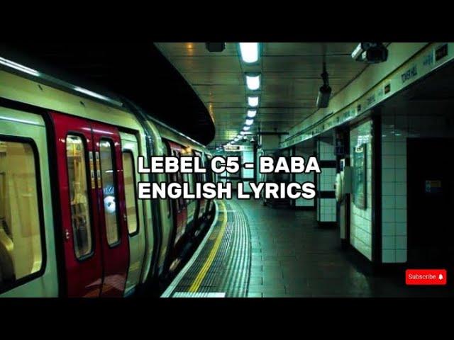 Lvbel C5 BABA - English Lyrics