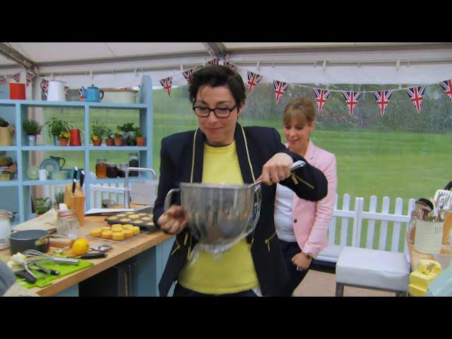 Mel & Sue chase the chocolate mousse - The Great British Bake Off: Series 5 Episode 1 - BBC