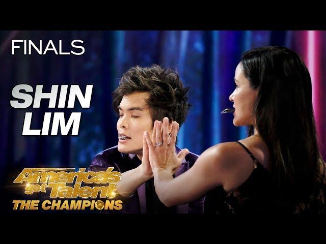 DON'T BLINK! Shin Lim Performs Epic Magic With Melissa Fumero - America's Got Talent: The Champions