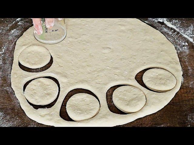 KAHVALTIDA YAPTIM ANINDA BİTTİ  PUF PUF PİŞİ TARİFİ ‼️ KOLAY HAMUR KIZARTMASI #asmr​#kahvaltılık