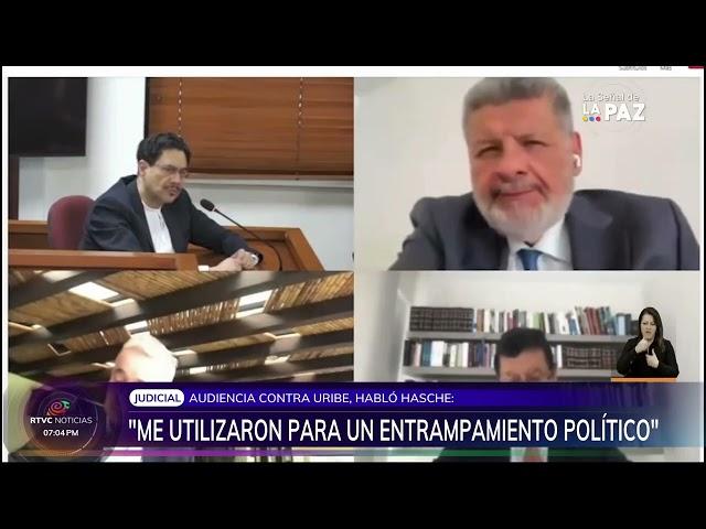 Enrique Pardo Hasche revela engaño en el juicio contra Álvaro Uribe Vélez | RTVC Noticias