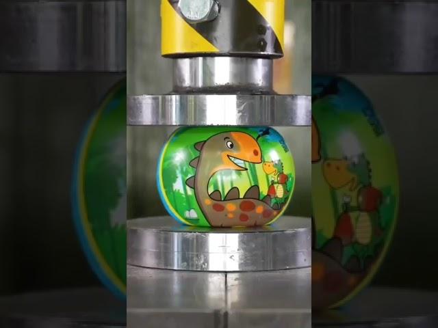 Hydraulic press balls #shorts #youtube shorts