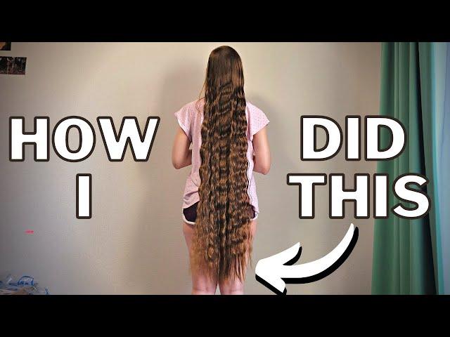 How I Grew Knee Length Hair! Long Hair Growth & Care Tips, Tricks, Advice How To Grow (2023 Version)