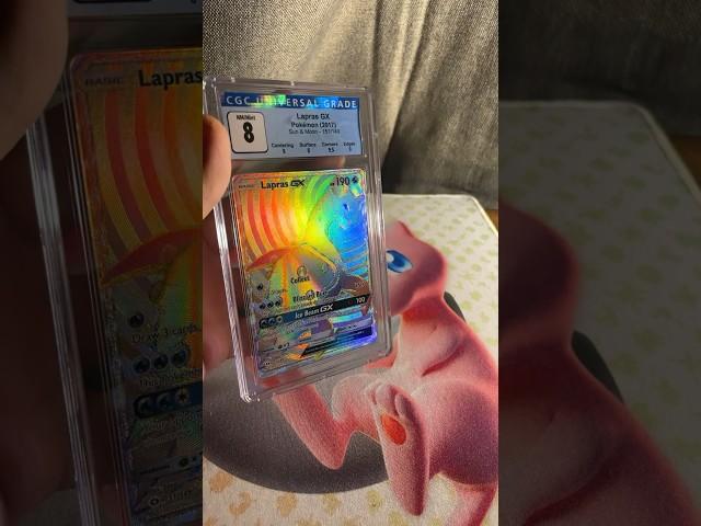Such a beauty #lapras #pokemon #pokemoncards #cgc #rarepokemon #slabs #pokemontcg #gaming #nerd
