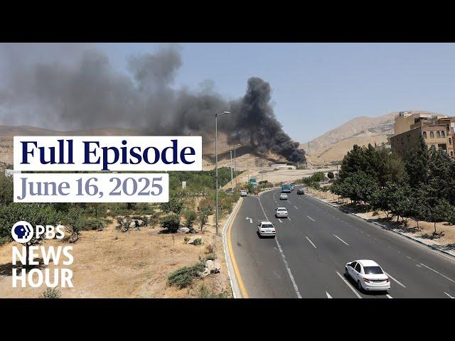 PBS News Hour West live episode, June 16, 2025