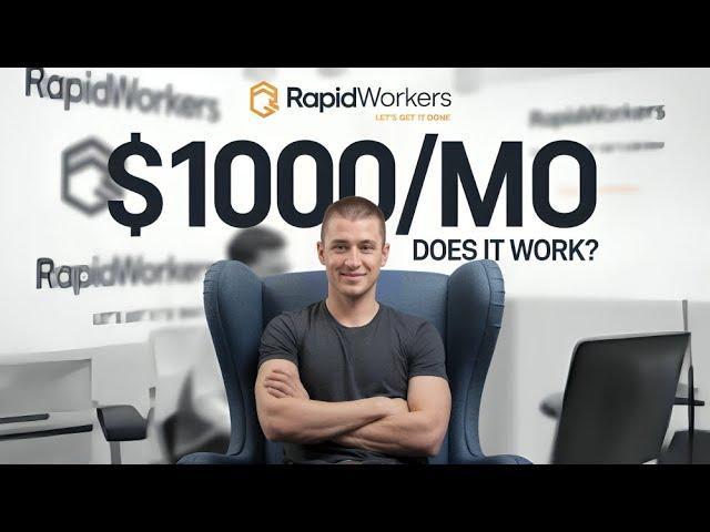 How To Work In Rapidworkers ( Review 2024)