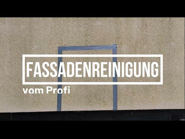 Fassadenreinigung vom Profi | Der Neuanstrich kann warten!