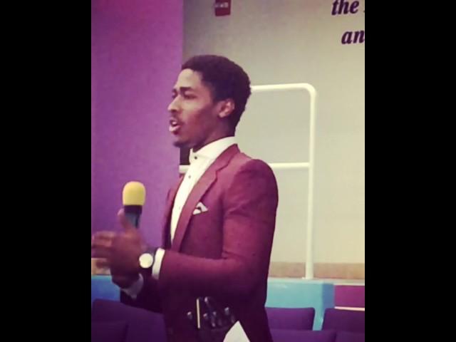 Min. Demetrius singing trouble don't last always