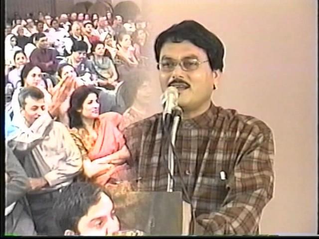 Manzar Bhopali [ International Mushaira 2001Houston](1)