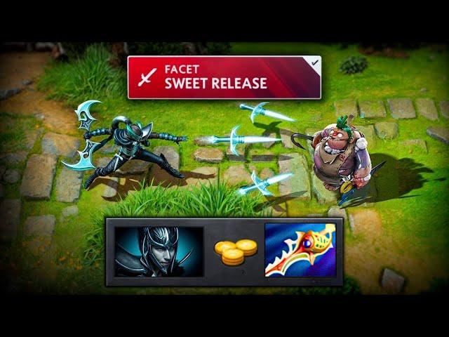 The Phantom Assassin New Facet is Broken67Kills One Shot Divine Rapier + Rampage Dota 2