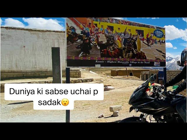 Worlds highest motorable road | EPISODE-6 | Komic village | SPITIVALLEY