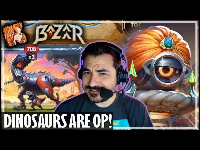 DINOSAURS ARE SO OP! - The Bazaar