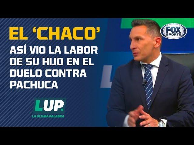 Chaco Giménez reacciona por la actuación de Santiago con Cruz Azul