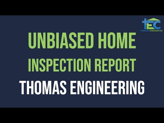 Unbiased Home Inspection Report