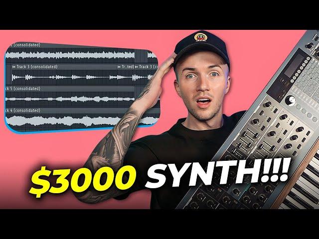 Making A Dark Trap Beat With A $3000 Synth!