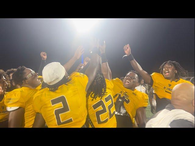 Watch highlights from Detroit King’s 25-21 win over Cleveland Heights