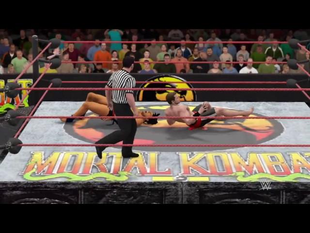 WWE2K17 creation : Michael Grimm mk zero vs Rokuro mk zero