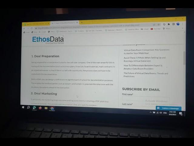 6 Stages of the M A Process Optimized With a Virtual Data Room