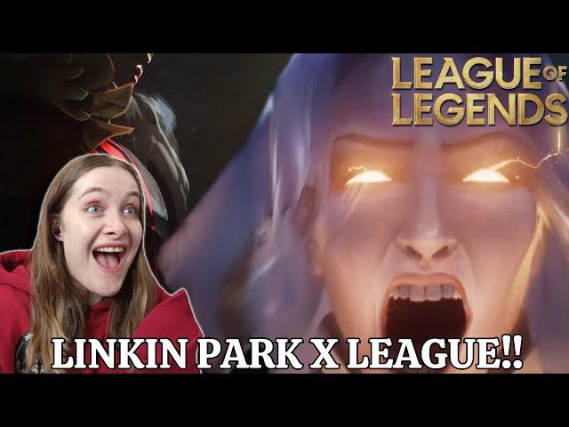 Heavy Is The Crown ft. Linkin Park (Official Music Video) | League of Legends Worlds 2024 | REACTION