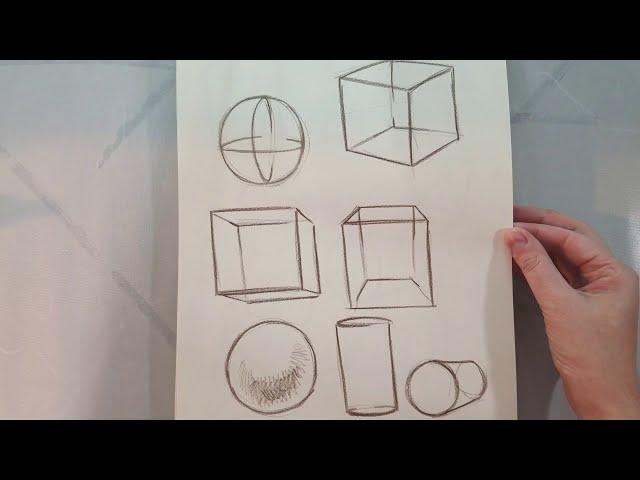 How To Sketch Basic Geometric Shapes