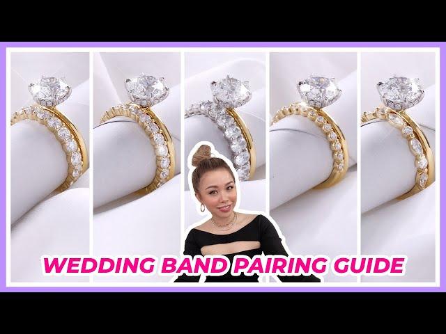 How to Pair Your Engagement Ring with a Wedding Band