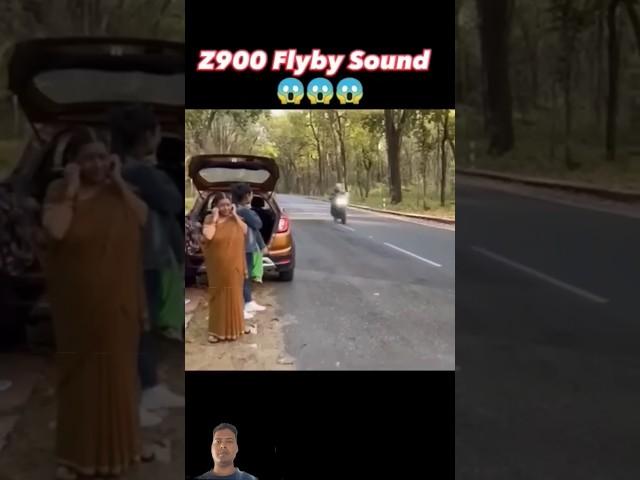 Kawasaki z900 flyby public reaction lauded sounds full system #z900 #motovlog #rider #biker #zx10r
