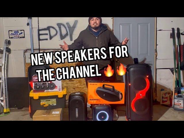 New speaker reviews coming soon! Partybox encore and skull candy barrel!