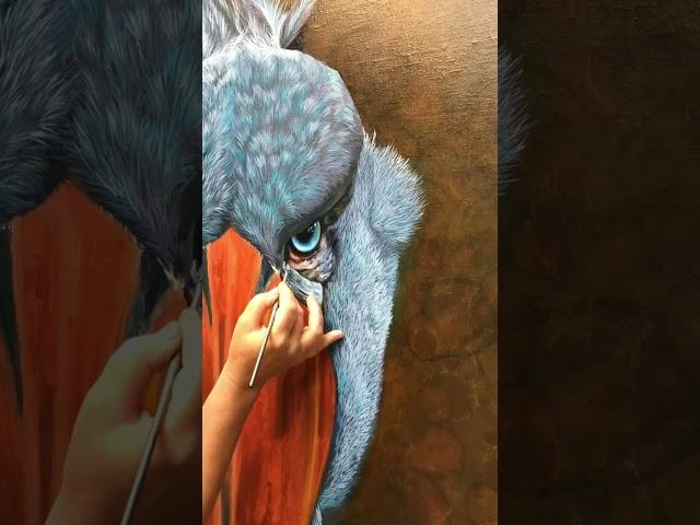 How to make realistic  painting #shorts #art #drawing