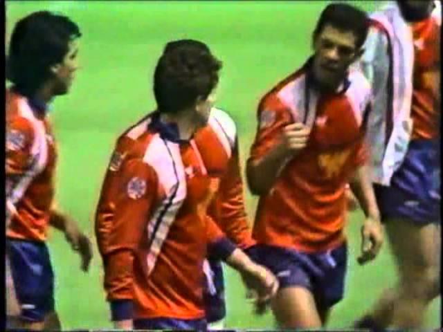 Wichita Wings 1988- Kevin Kewley scores tying goal vs St.Louis Steamers MISL