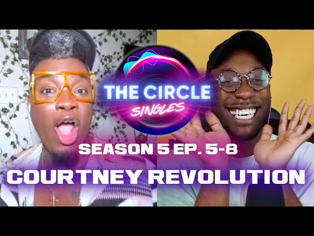 Oliver Twixt & Courtney Revolution Review Netflix's The Circle Season 5 | Episodes 5-8  THE TEA️