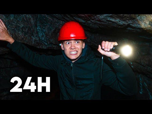 24h im Bergwerk überleben! (60m tief)