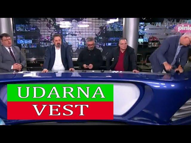 SKANDAL NA Tv Pink   Sarapa JEDI GOWNA! Nebojša Krstić NAPUSTIO EMISIJU!