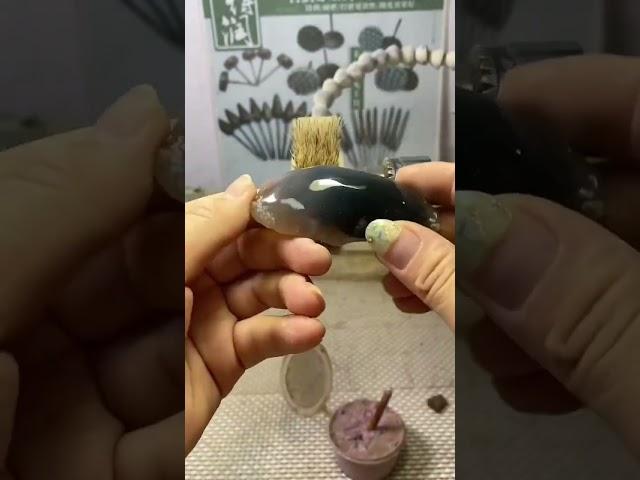 原石是怎么抛光的#Diy #Polishing #Jewerly #Jade #马来西亚翡翠玉器帝国