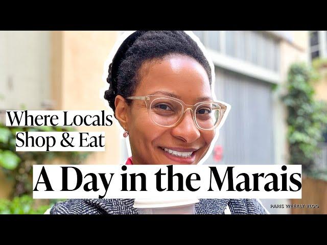 Shop & Explore Le Marais With a Parisian | paris weekly vlog