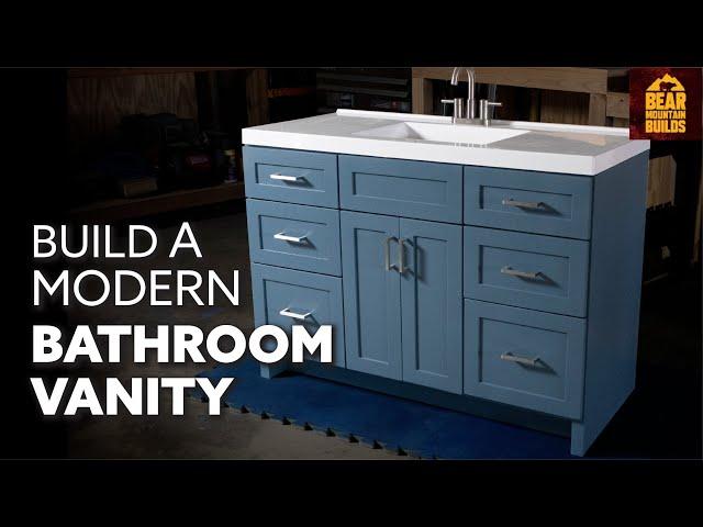 How to Build a Bathroom Vanity | FREE PLANS