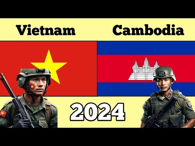 Cambodia Vs Vietnam military power comparison 2024 | SZB Defense