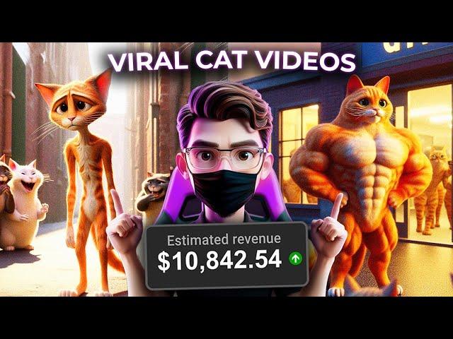 Create Viral Cat Shorts Using AI: Complete Guide | Youtube Automation for Tiktok