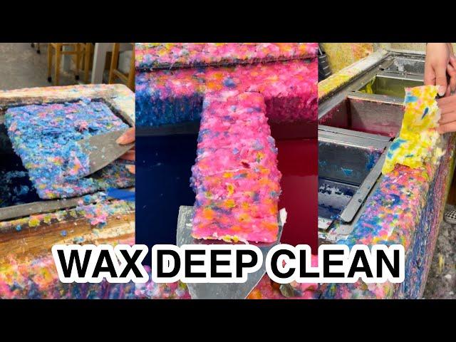 full candle making vat deep clean!!! | scrapey scrapey