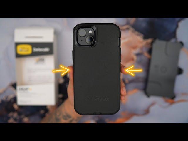 iPhone 15 Plus OtterBox Defender Series Case Black