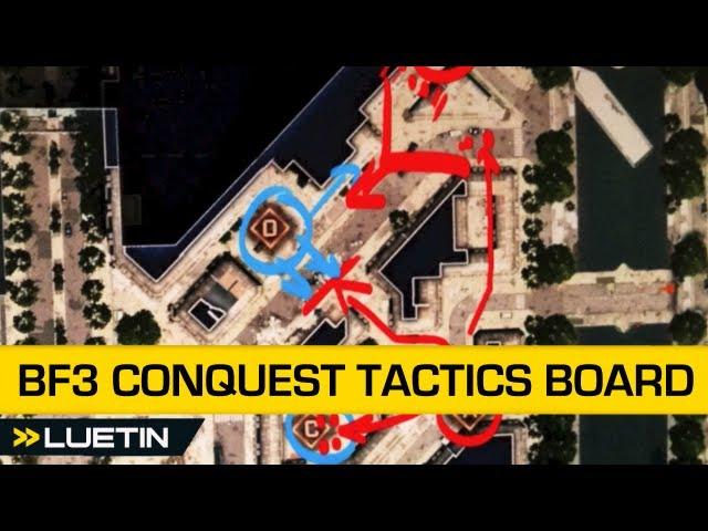 Battlefield 3: Conquest tactical overview with Luetin