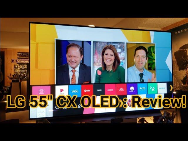 2020 LG C10 55" CX 4K OLED TV Review :  My Favorite TV Ever.