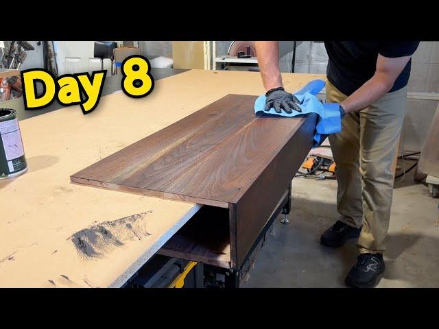 Applying Rubio Monocoat Finish | Home Renovations - DAY 8