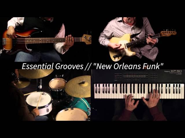 Essential Grooves // "New Orleans Funk" // Tutti Music Player