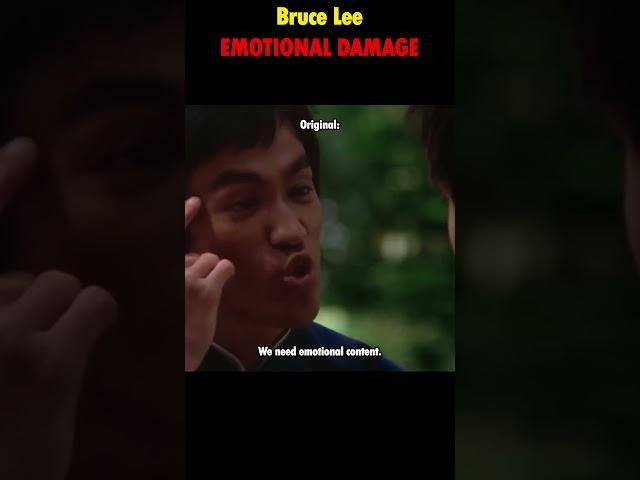 Bruce Lee EMOTIONAL DAMAGE