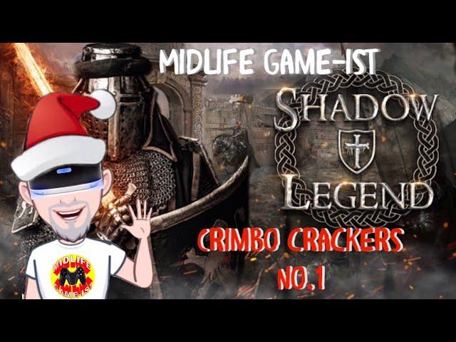 Midlife Game-ist Crimbo Crackers - Shadow Legend codes giveaway