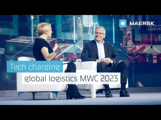 Tech charging global logistics with Maersk CEO Vincent Clerc | MWC 2023