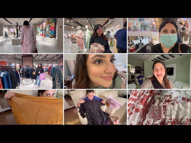 OUR EID SHOPPING|| GRWM NABIHA’S BEST FRIEND’S BARAAT|| FEW TIPS ON MOTHERHOOD||.