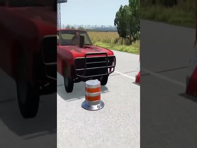 #Beamngdirve #beamngCars vs Massive Speed Bump  - BeamNG drive #Shorts