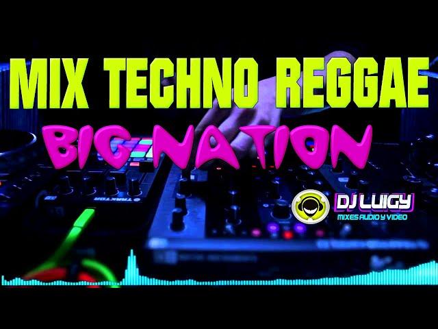 MIX TECNO REGUEE BIG NATION 90´S DJ LUIGY GALAMIXER eventos