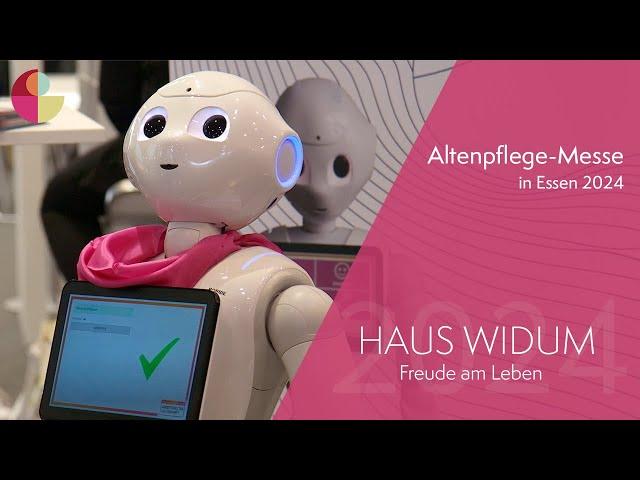 Die HAUS WIDUM - GRUPPE auf der Altenpflege-Messe in Essen 2024